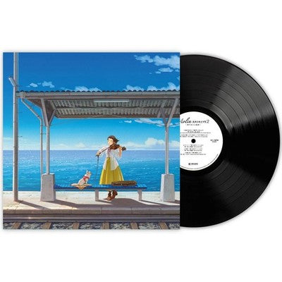 Lisako Oshima Violin Studio Ghibli Vol. 1 & 2 LP Vinyl Bundle Japan Rare Cover