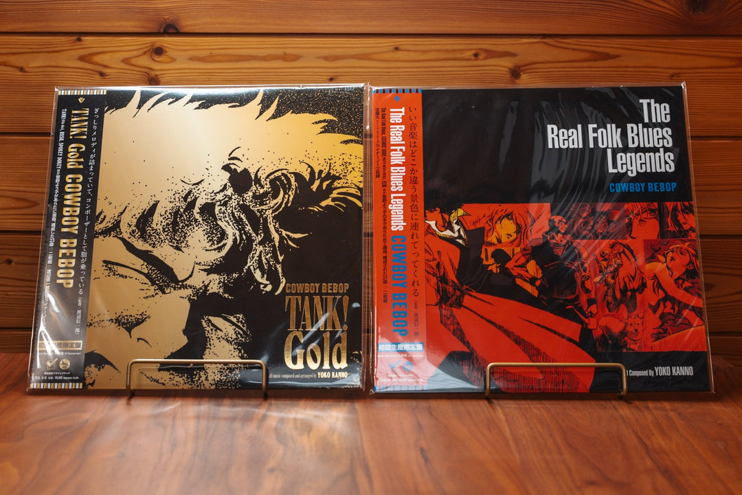 Tank! Gold COWBOY BEBOP / SEATBELTS - The Real Folk Blues 2LP Bundle Japan