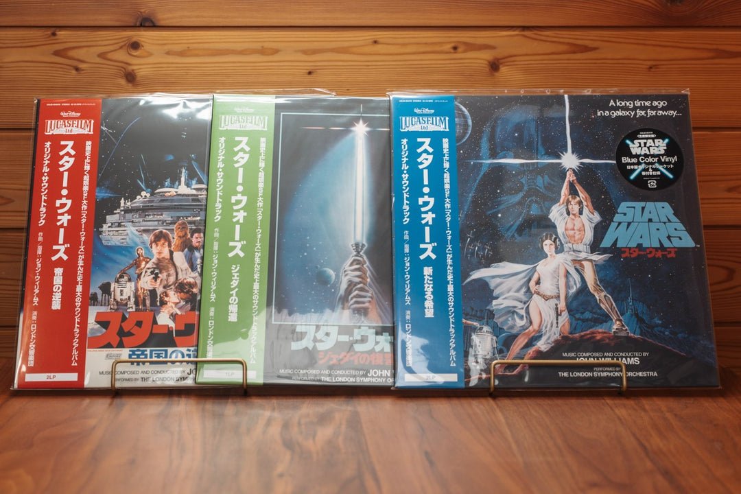 Star Wars Original Soundtrack 3LP Color Vinyl Set Japan Exclusive Bonus