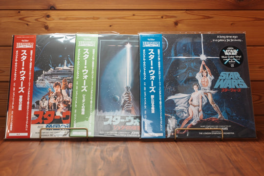 Star Wars Original Soundtrack 3LP Color Vinyl Set Japan Exclusive Bonus