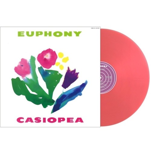 CASIOPEA "Euphony" Clear Salmon Pink Vinyl LP Limited Japan 2026 UPJY9570