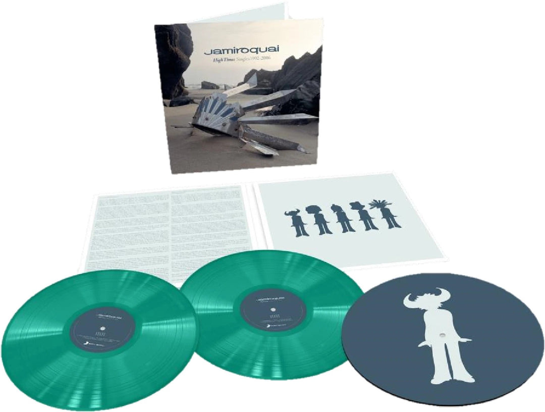 Jamiroquai High Times The Singles 1992-2006 Colored Vinyl Japan Obi Slipmat Limited