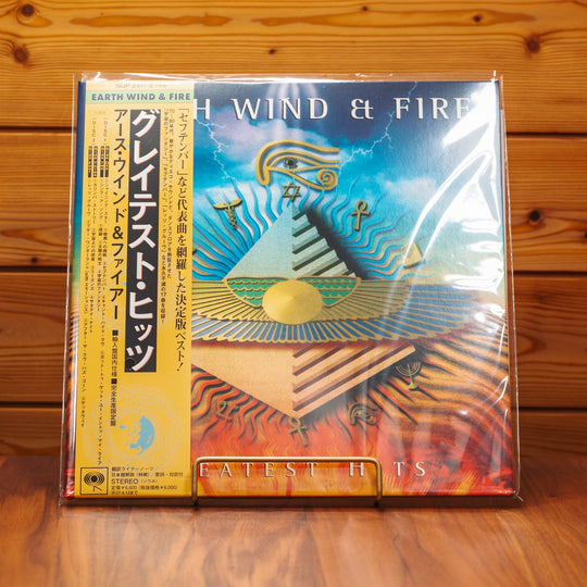 Earth, Wind & Fire "Greatest Hits" LP Limited OBI Japan