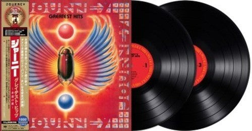 Journey Greatest Hits 2024 Remaster 2LP 180g Vinyl Japan Obi
