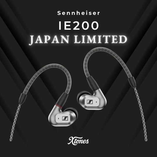 Sennheiser IE 200 Audiophile In-Ear Headphones Silver Japan Limited