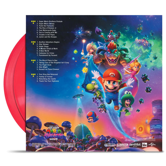 The Super Mario Galaxy Movie Soundtrack 2LP Japan Exclusive Red Vinyl 2026