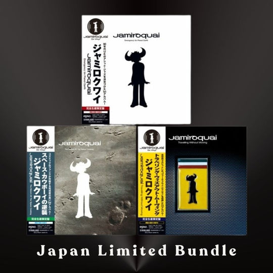 Jamiroquai Early Years Vinyl 3-Album Bundle 2LPx3 Japan OBI Limited with Sticker