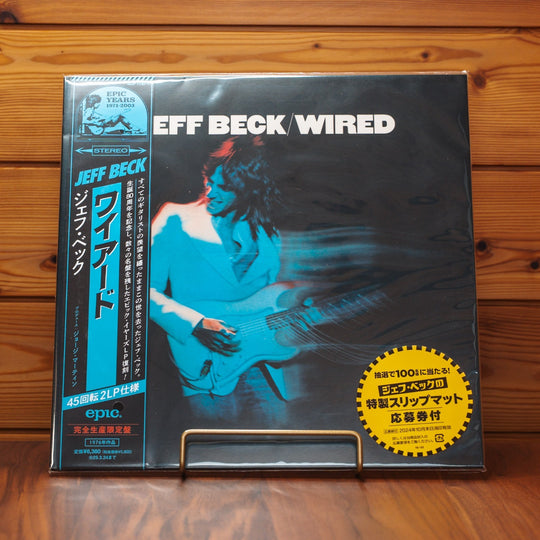 JEFF BECK Blow By Blow & Wired 45RPM 4LP Bundle Japan Audiophile OBI
