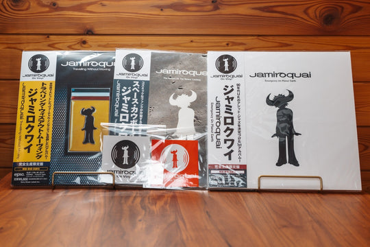 Jamiroquai Early Years Vinyl 3-Album Bundle 2LPx3 Japan OBI Limited with Sticker