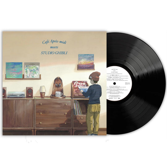 Cafe Apres-midi meets Studio Ghibli LP Vinyl Bossa Jazz Chill Cover