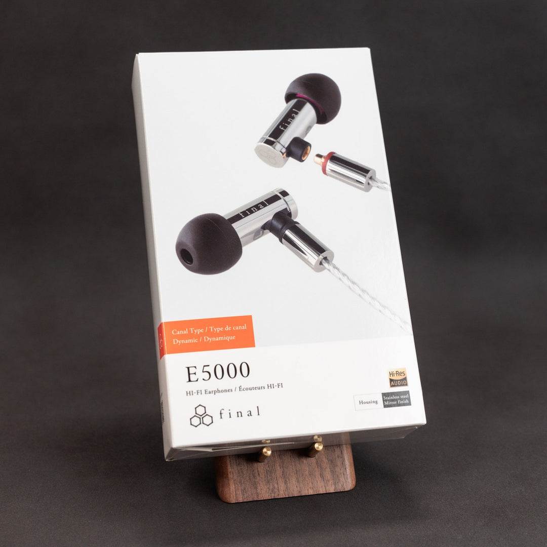 final E5000 In-Ear Monitor IEM Earphones MMCX Silver Coated Cable Japan NEW
