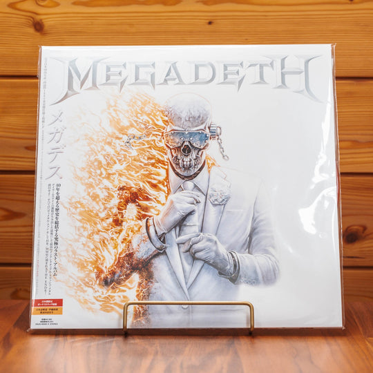 Megadeth "Megadeth" 2LP 180g Heavyweight Japan Color Vinyl OBI