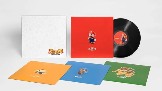 Super Mario RPG Original Sound Vinyl Box 4 LP VGM Japan Square Enix