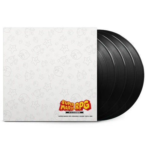 Super Mario RPG Original Sound Vinyl Box 4 LP VGM Japan Square Enix