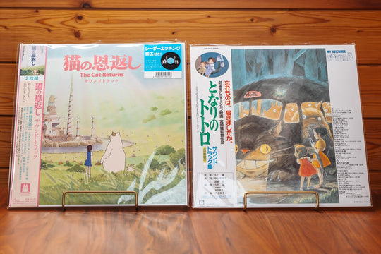 [Cat Bundle]Studio Ghibli The Cat Returns / Totoro 2LP Vinyl Joe Hisaishi Japan