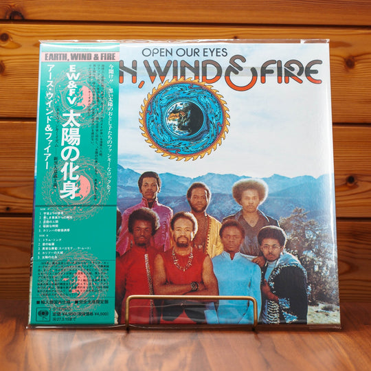 Earth, Wind & Fire "Open Our Eyes" LP Limited OBI Japan