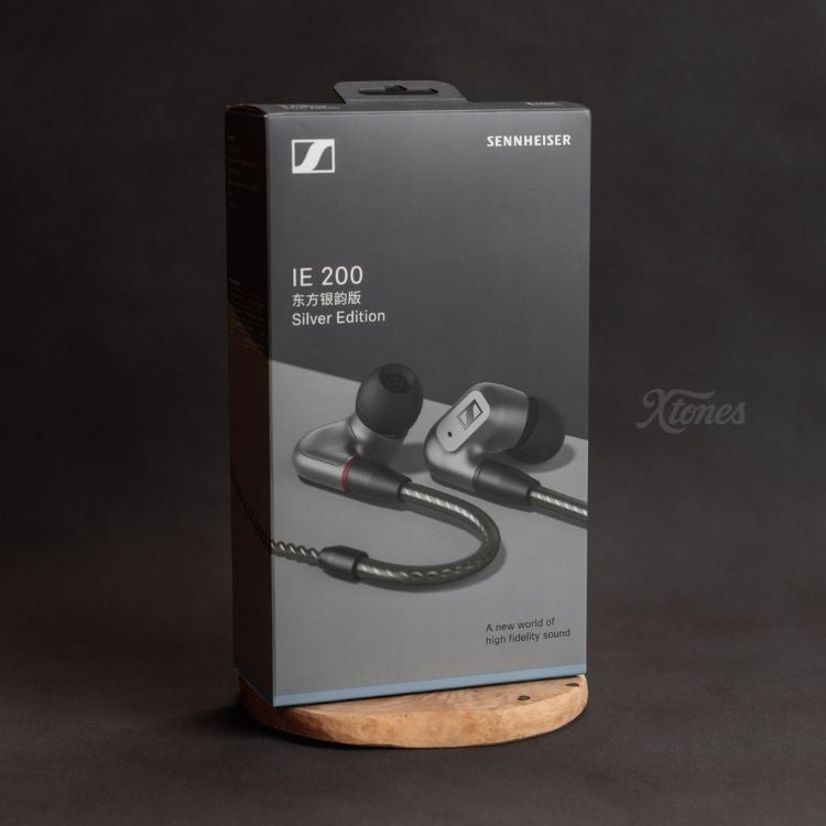 Sennheiser IE 200 Audiophile In-Ear Headphones Silver Japan Limited