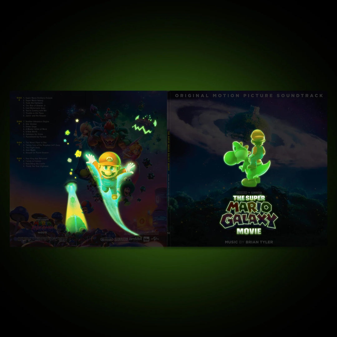 The Super Mario Galaxy Movie Soundtrack 2LP Japan Exclusive Red Vinyl 2026