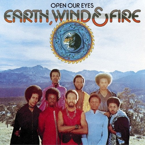 Earth, Wind & Fire "Open Our Eyes" LP Limited OBI Japan