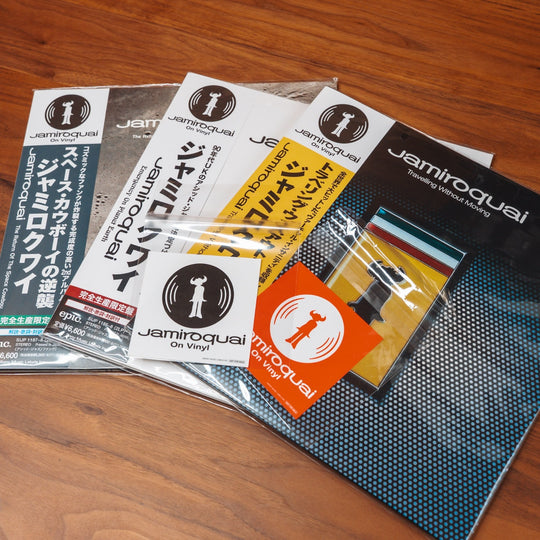 Jamiroquai Early Years Vinyl 3-Album Bundle 2LPx3 Japan OBI Limited with Sticker