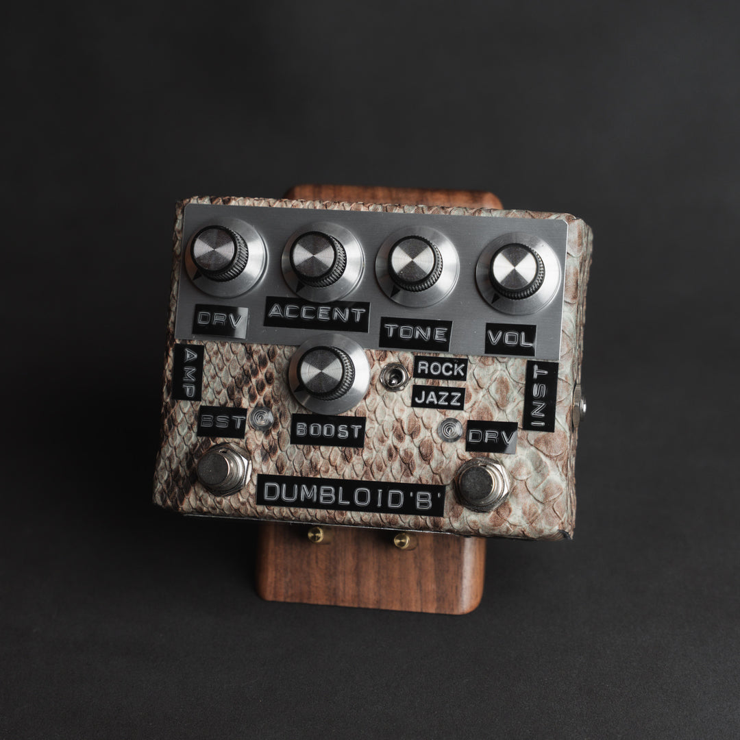 Shin's Music DUMBLOID "B" Boost Special - Snake Blue Snakeskin (Limited Dealer Edition / Made in Japan)