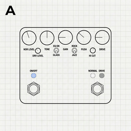 FTT LANDRIVE 9V/12V/18V included | Digital Captures (Inspired by Free The Tone OVERDRIVELAND)