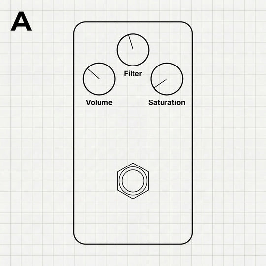 P-FX Alternative Fuzz "M-T-R" | Digital Captures (Inspired by Phantom fx MTR)