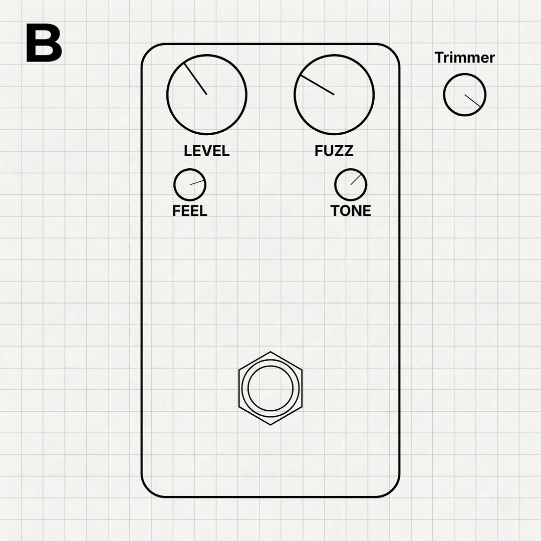 【Early 1000s Serial】Brass Legacy M-Hybrid Fuzz  | Digital Captures (Inspired by VEMURAM Myriad FUZZ)