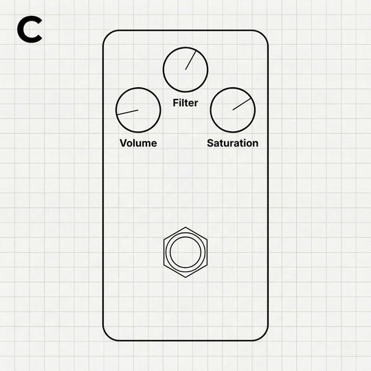 P-FX Alternative Fuzz "M-T-R" | Digital Captures (Inspired by Phantom fx MTR)