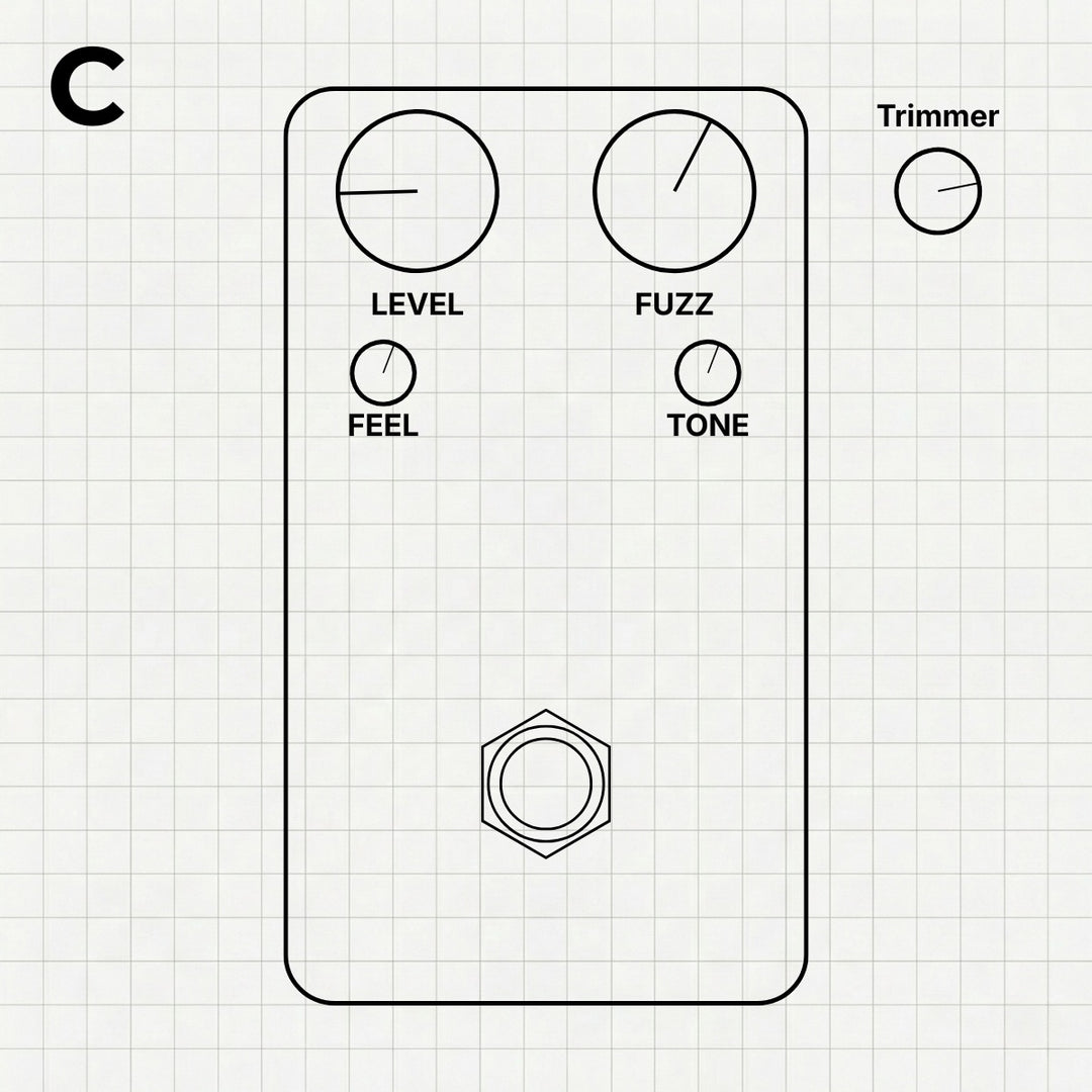 【Early 1000s Serial】Brass Legacy M-Hybrid Fuzz  | Digital Captures (Inspired by VEMURAM Myriad FUZZ)