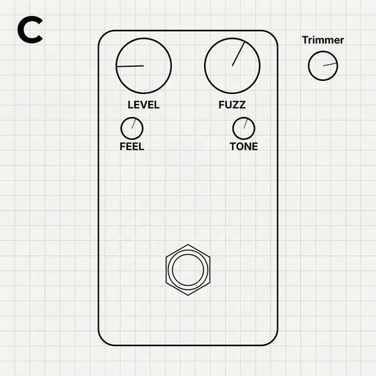 【Early 1000s Serial】Brass Legacy M-Hybrid Fuzz  | Digital Captures (Inspired by VEMURAM Myriad FUZZ)