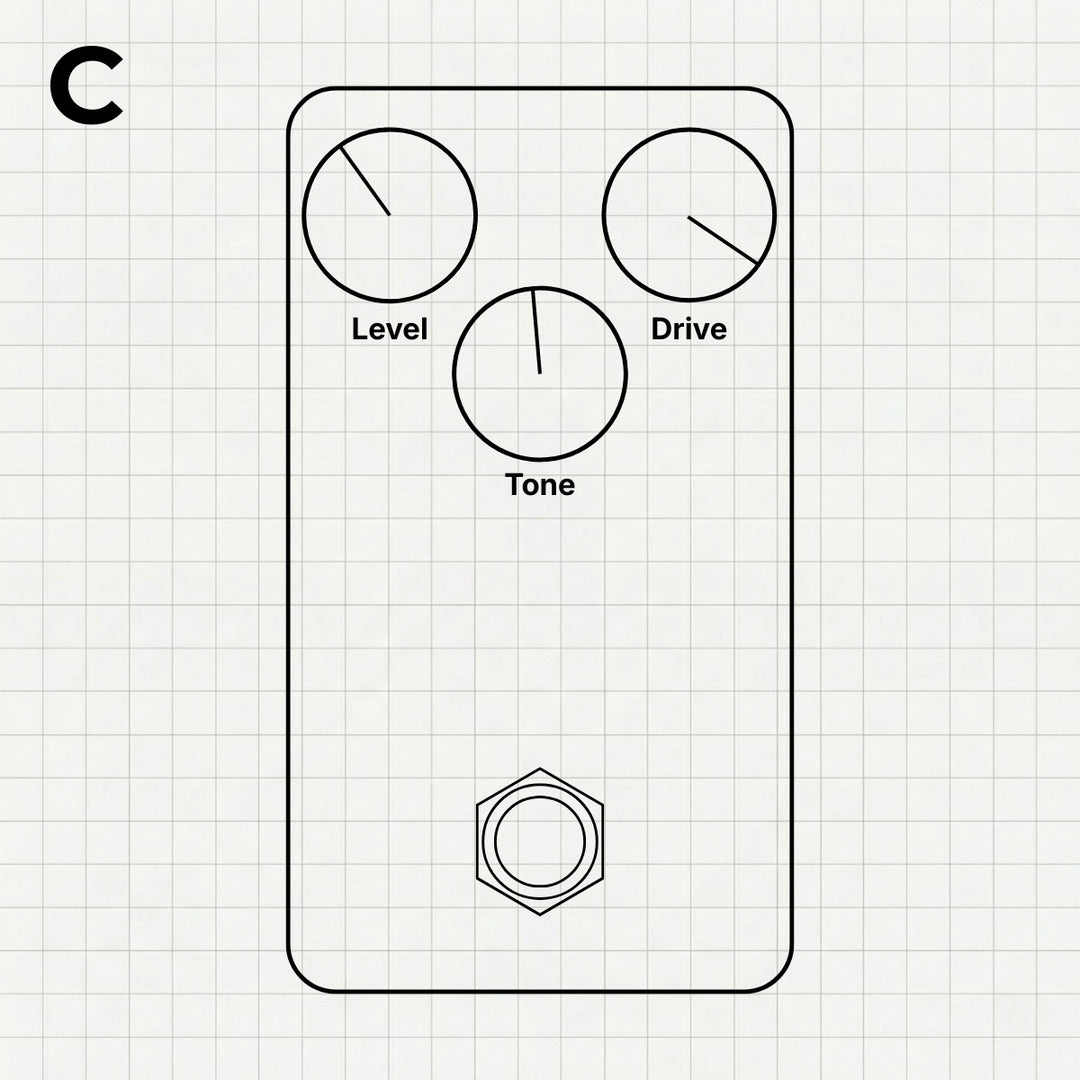 【3Pedals】B-Eight "Cross-Drive" Complete Bundle | Digital Captures (Inspired by Brush eight Drive X)