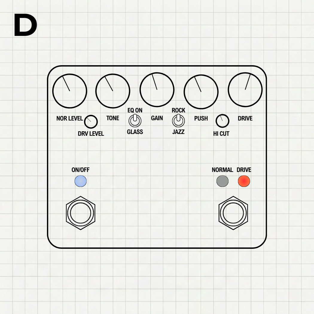 FTT LANDRIVE 9V/12V/18V included | Digital Captures (Inspired by Free The Tone OVERDRIVELAND)