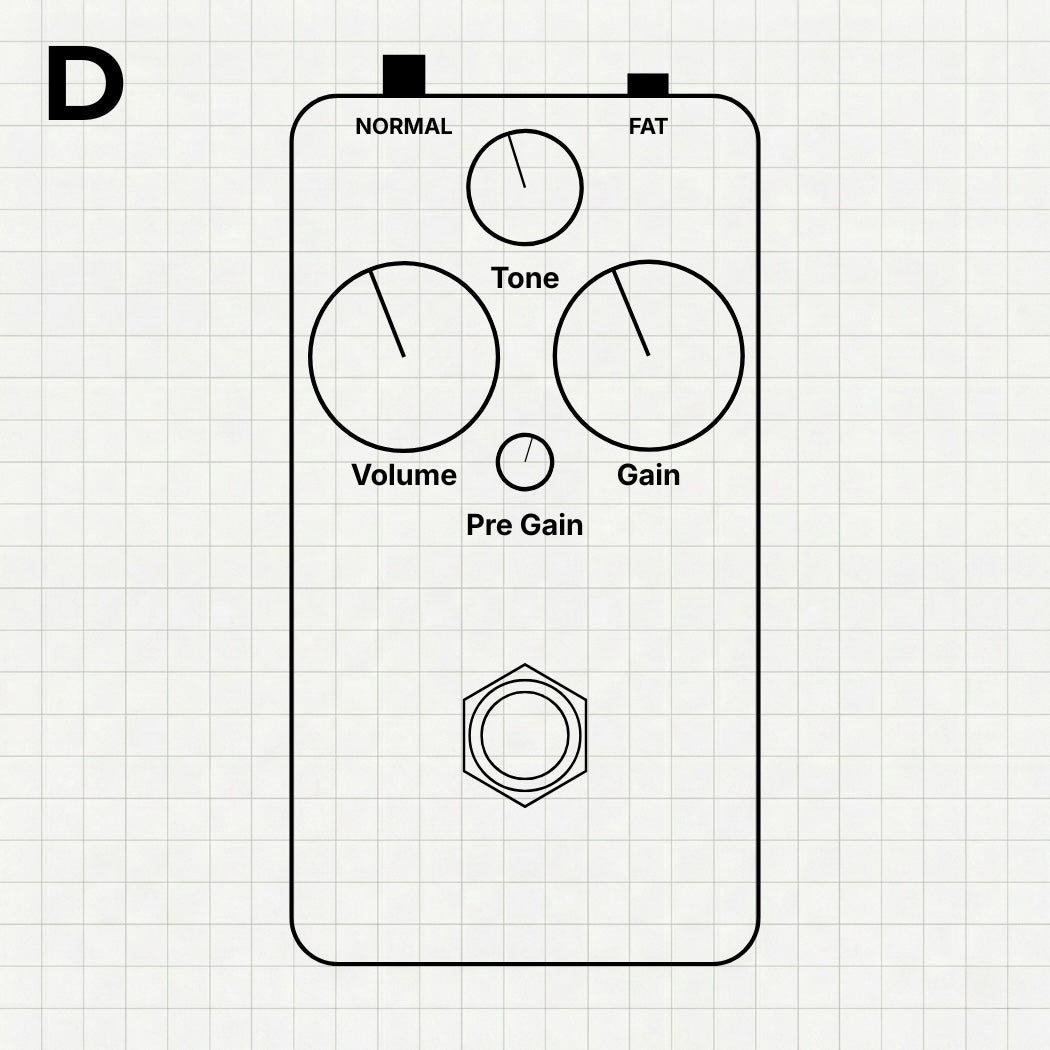 Ovate Audio F-HS Drive | Digital Captures (Inspired by Ovaltone Fountain HS-model)