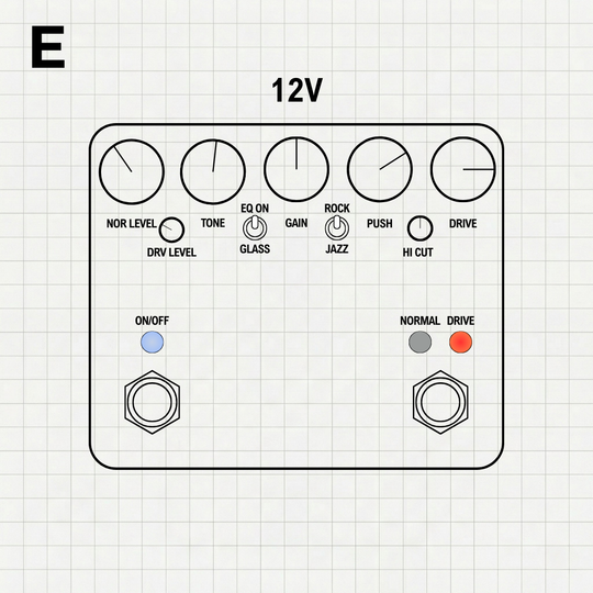 FTT LANDRIVE 9V/12V/18V included | Digital Captures (Inspired by Free The Tone OVERDRIVELAND)