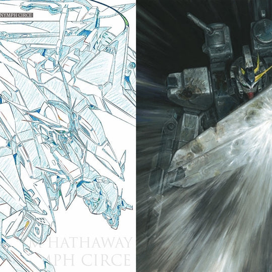 Gundam Hathaway Witch of Circle & Char's Counterattack 2LP Vinyl Japan