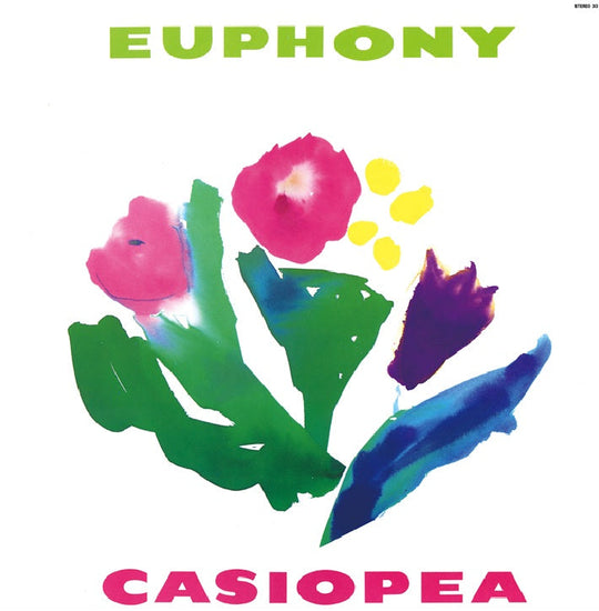 CASIOPEA "Euphony" Clear Salmon Pink Vinyl LP Limited Japan 2026 UPJY9570