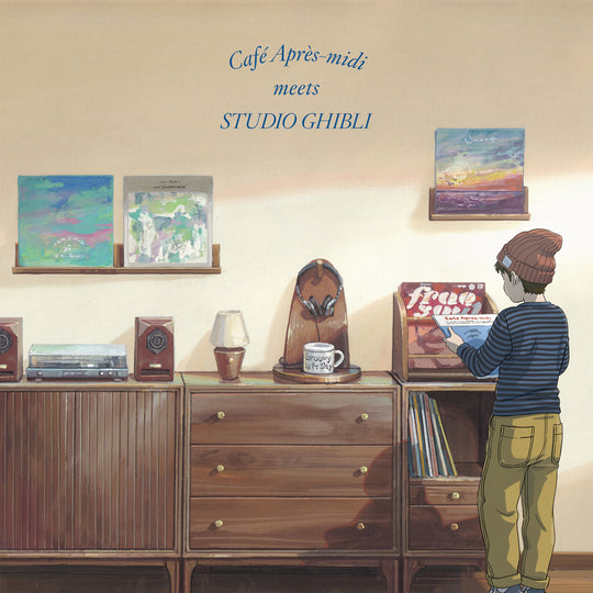 Cafe Apres-midi meets Studio Ghibli LP Vinyl Bossa Jazz Chill Cover