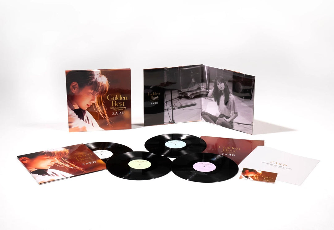 ZARD - Golden Best ~35th Anniversary Vinyl Edition~ Limited 4LP Box Set Japan